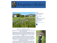 Tablet Screenshot of kingfisherhollow.co.za